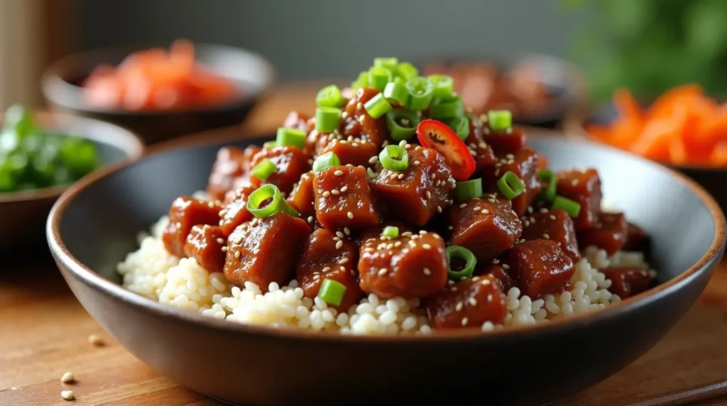 ground beef bulgogi