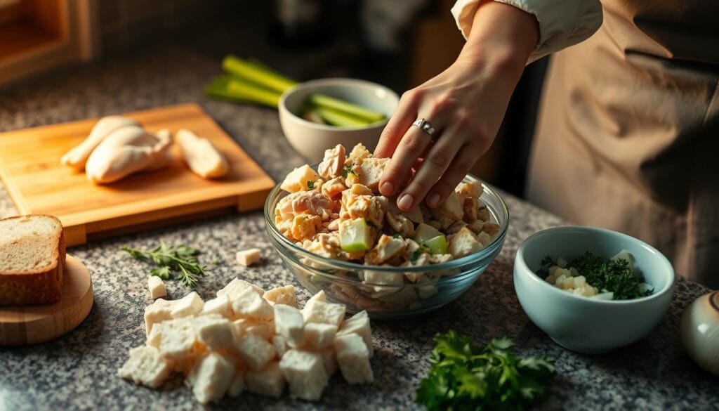 Homemade Chicken Dressing Preparation Homemade Chicken Dressing Preparation