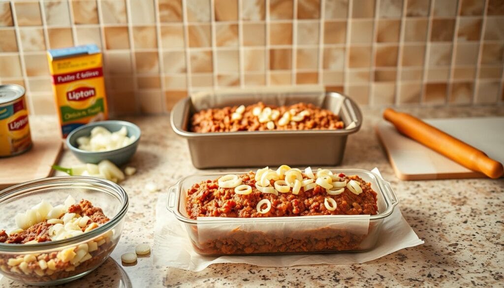 Lipton Onion Soup Meatloaf Preparation Lipton Onion Soup Meatloaf Preparation