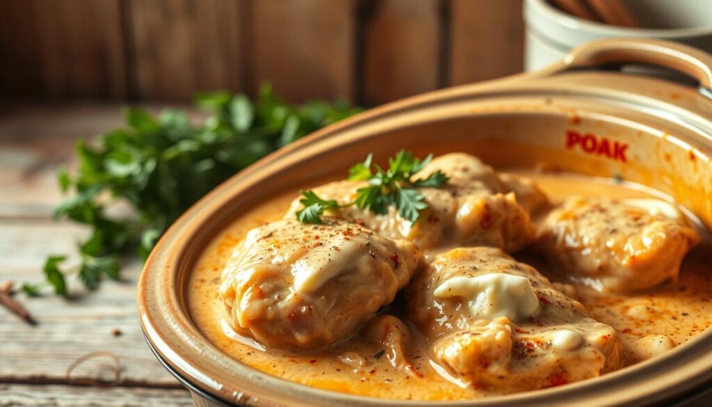 Slow Cooker Cream Cheese Chicken Slow Cooker Cream Cheese Chicken