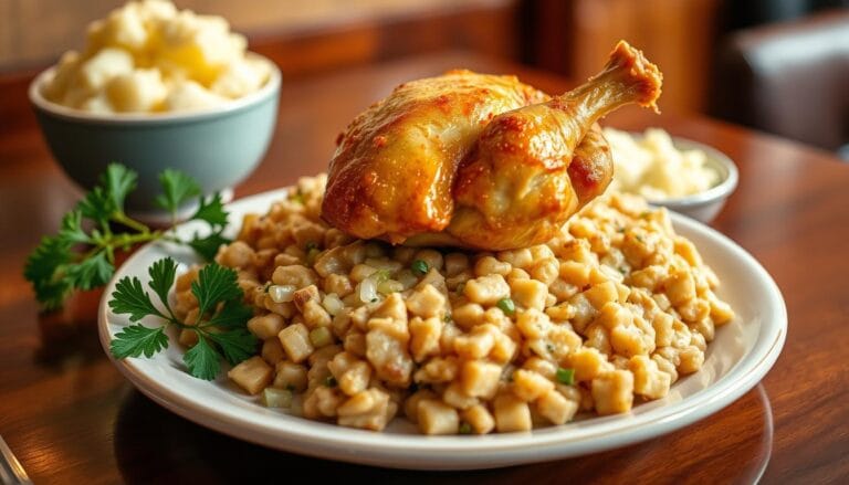 chicken and dressing