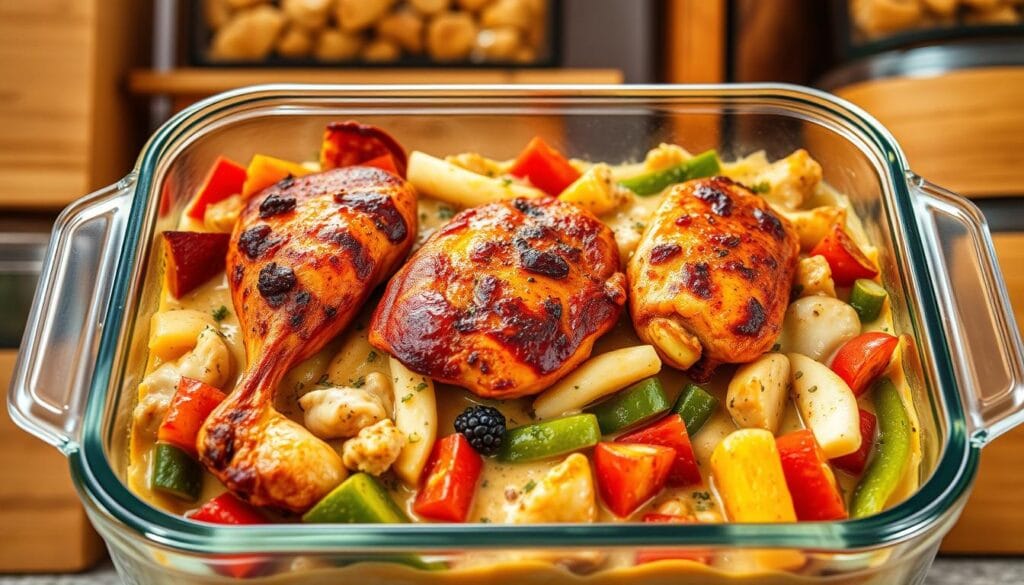 Rotisserie Chicken Meal Prep Casserole Storage Rotisserie Chicken Meal Prep Casserole Storage