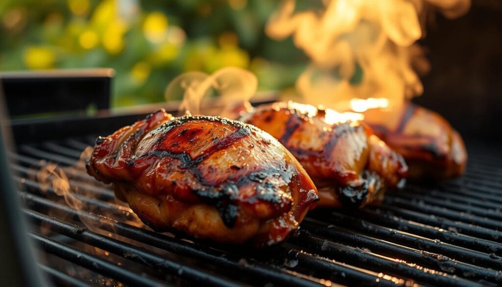 Smoked Chicken Thighs on Pellet Grill Smoked Chicken Thighs on Pellet Grill