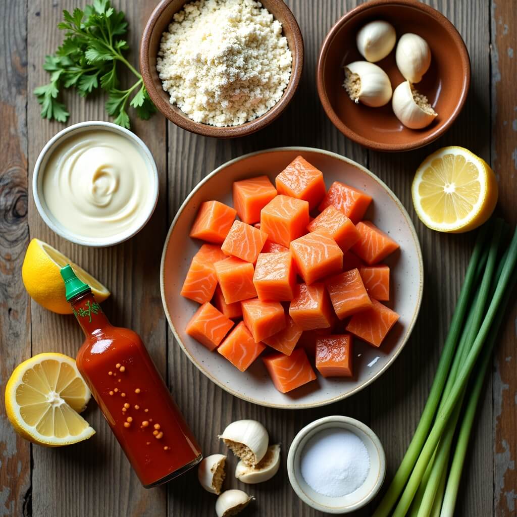 Crispy Bang Bang Salmon Bites