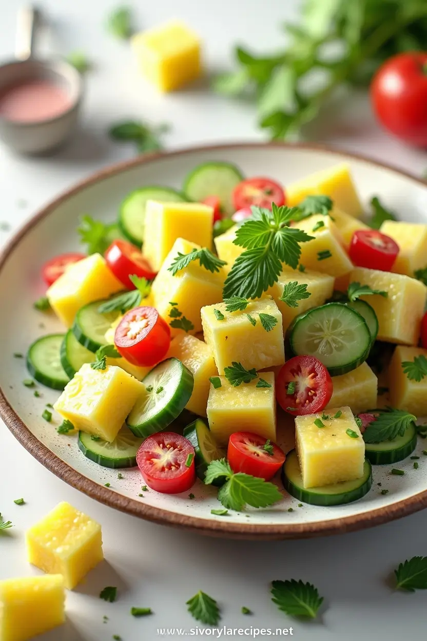 Pineapple Cucumber Salad